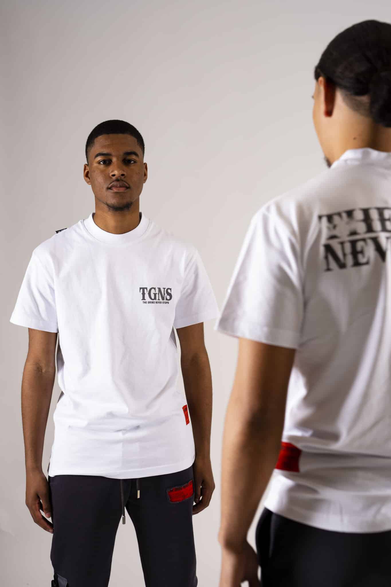 TGNS™ - INITIAL T-SHIRT WHITE