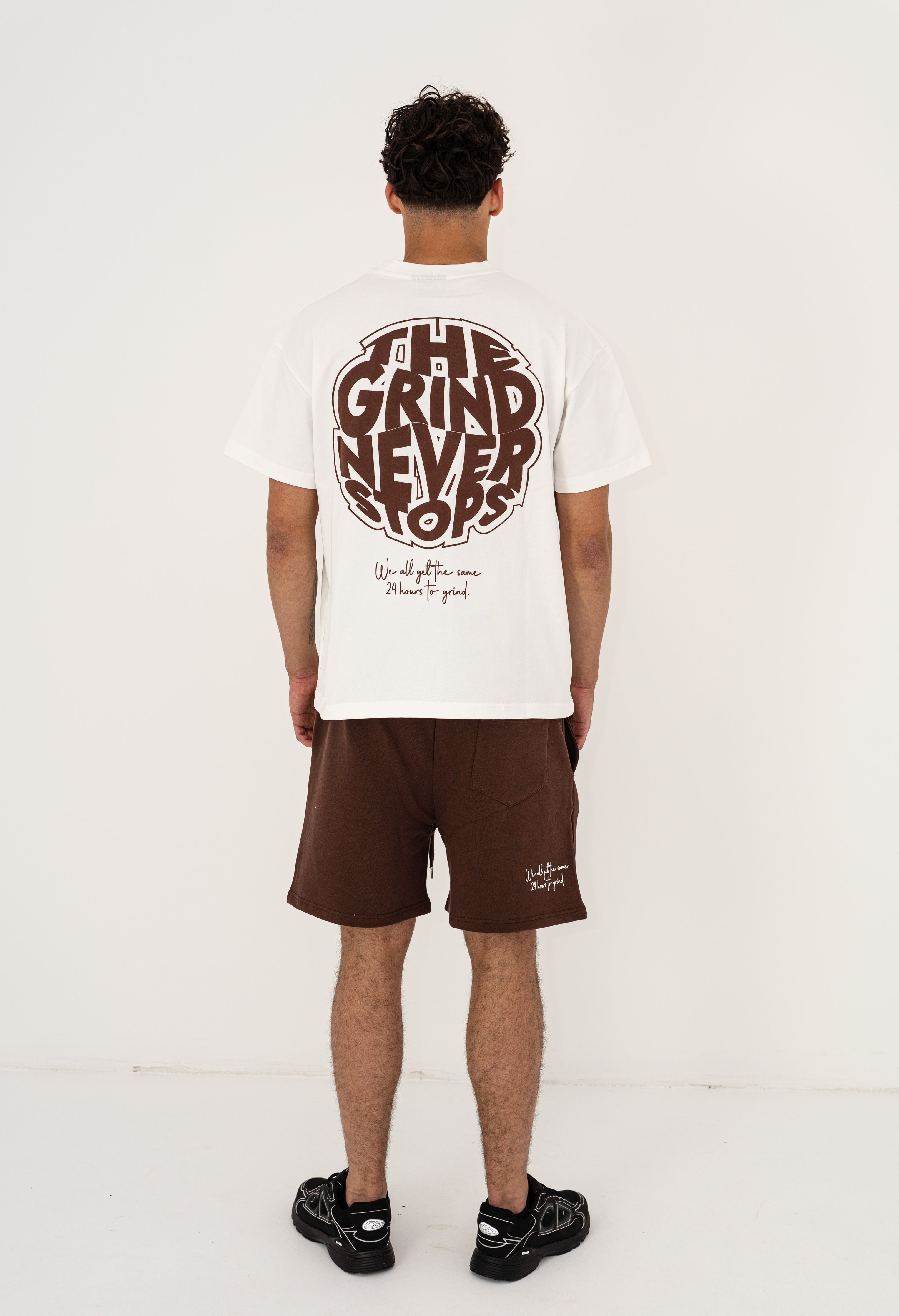 TGNS SUMMER SET BROWN/OFF WHITE