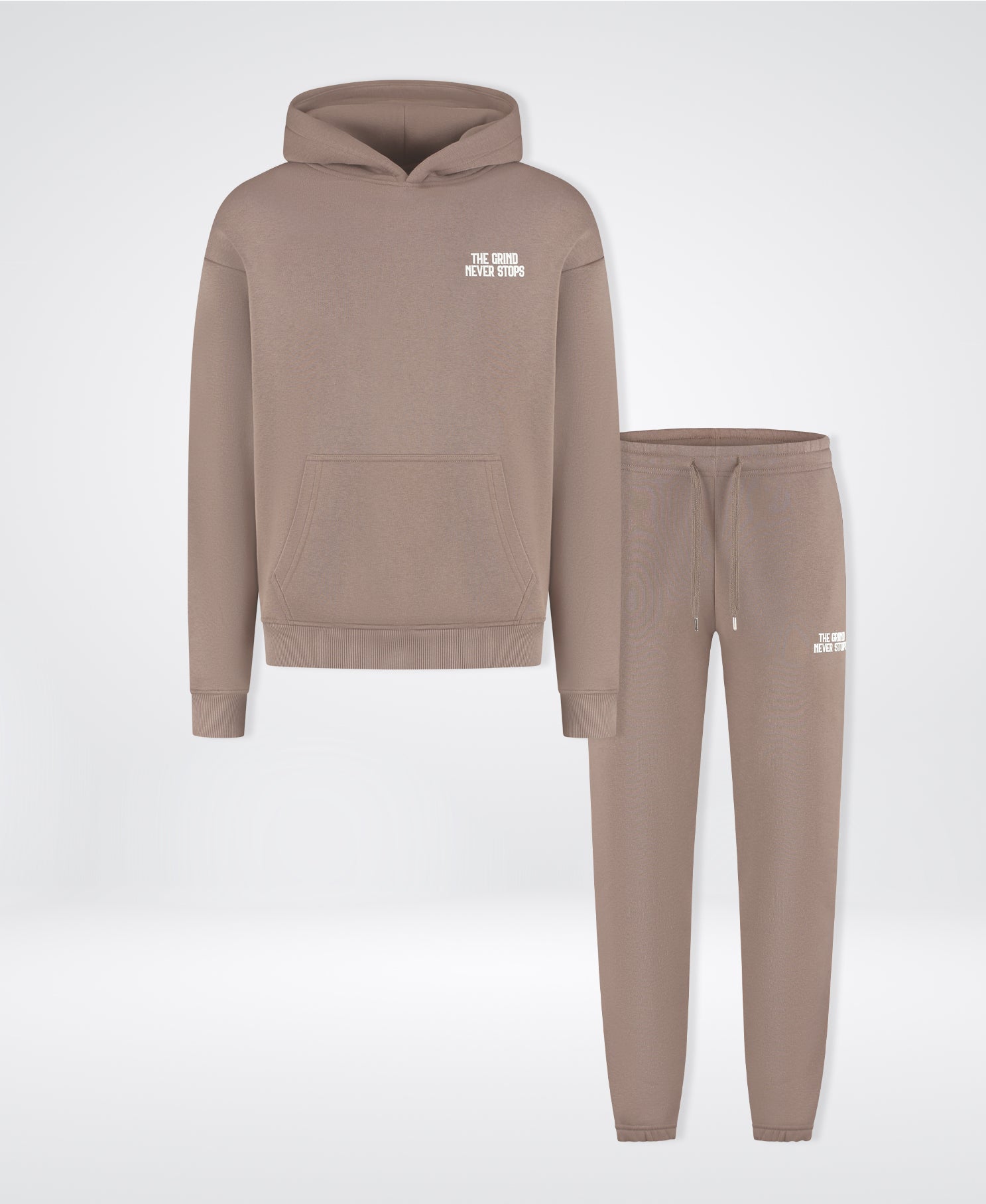 TGNS™ - ESSENTIAL TRACKSUIT TAUPE BROWN