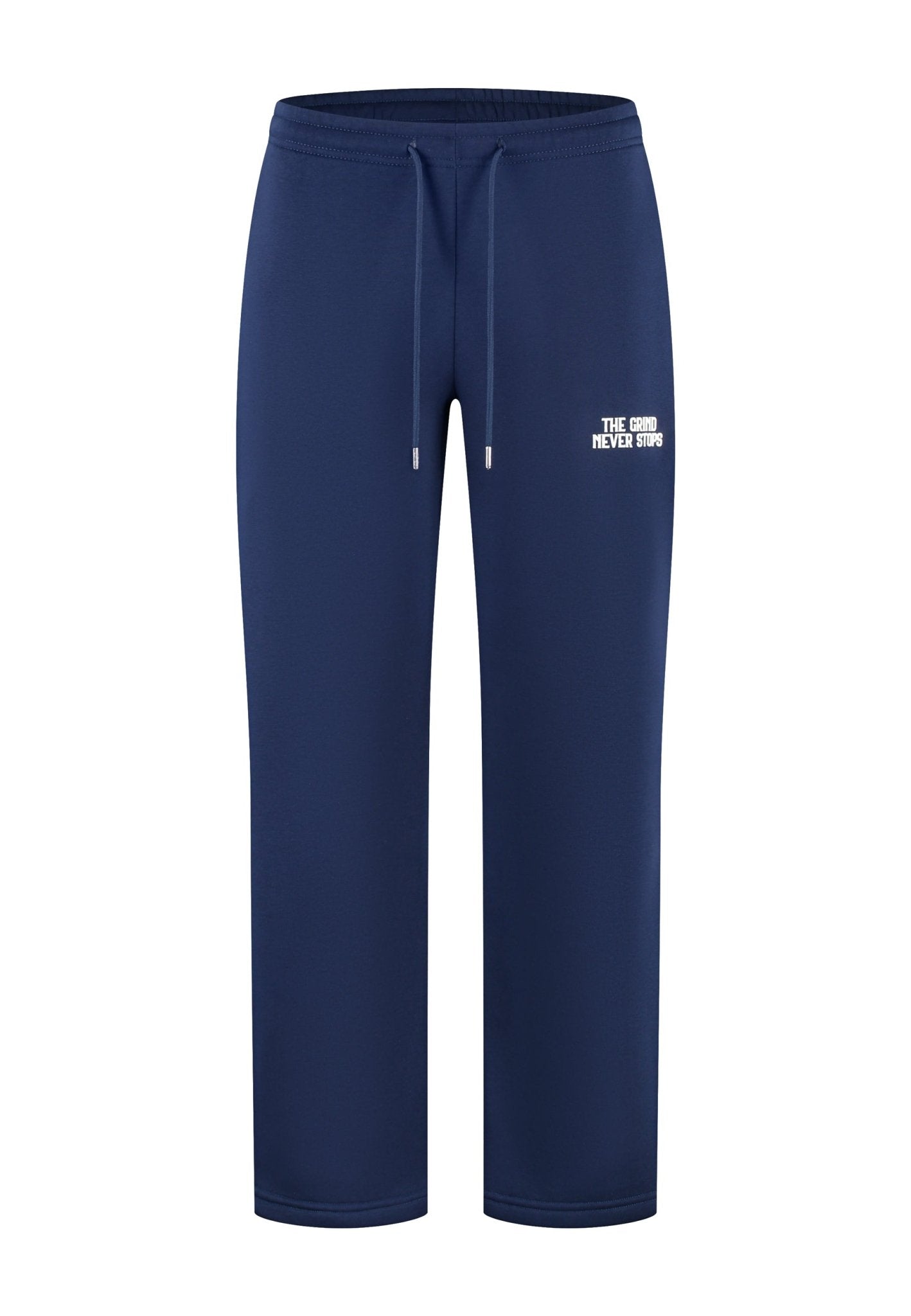 TGNS™ - ESSENTIAL STRAIGHT LEG SWEATPANTS NAVY BLUE - The Grind Never Stops